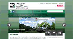 Desktop Screenshot of callawayelectric.com