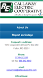 Mobile Screenshot of callawayelectric.com